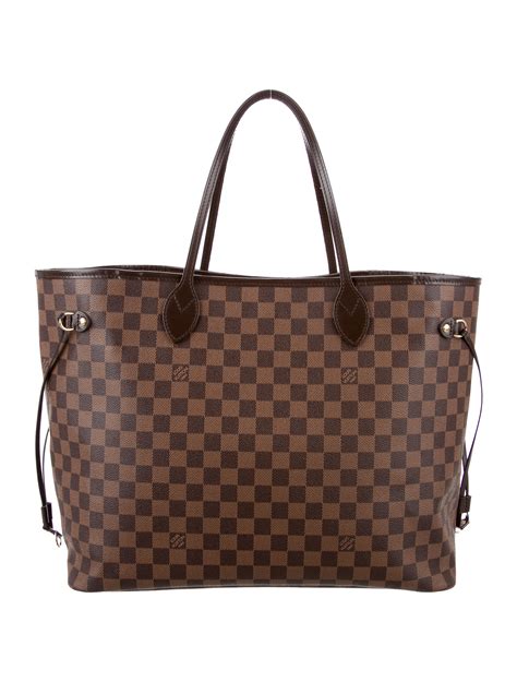 louis vuitton damier ebene canvas jersey|louis vuitton damier neverfull.